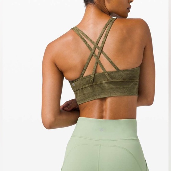 lululemon athletica Other - Lululemon Energy Bra Long Line Ice Dye *Medium Support, B–D Cup